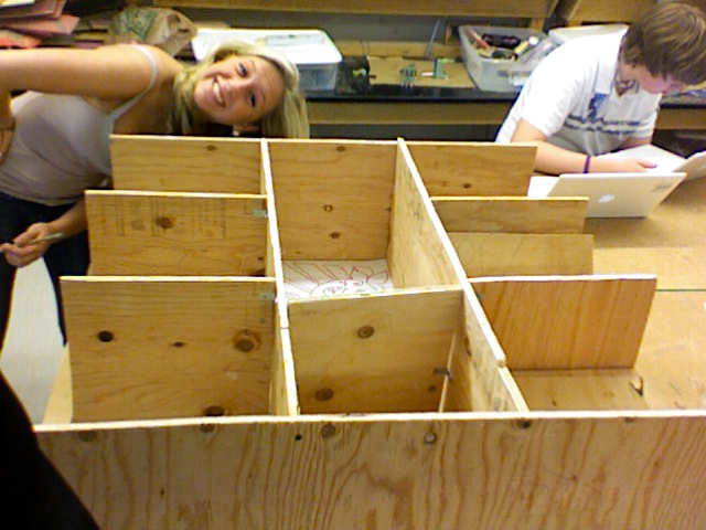 how to make cube shelves